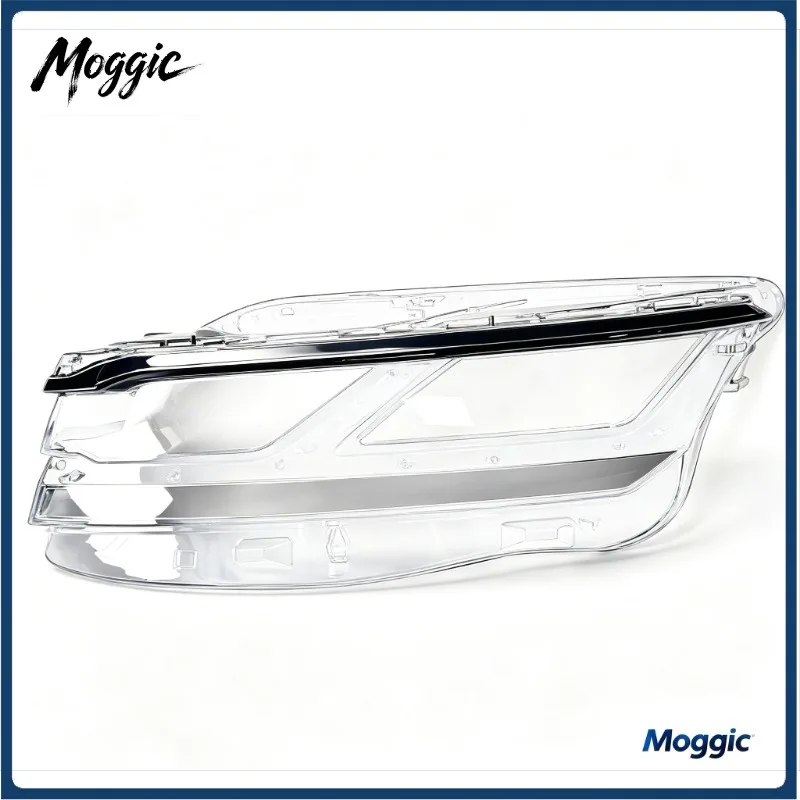 Moggic Front Headlight Lamp Shade Cover For VW ID3 2021 2022 2023 2024 Left Right Replacement Transparent Clear Plastic Shell