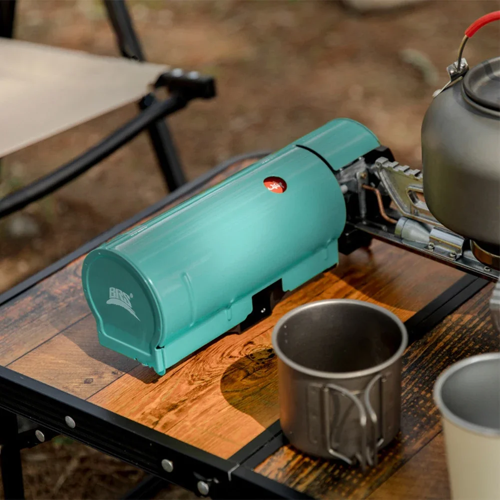 Outdoor Folding Cassette Stove Portable All-In-One Gas Stove Picnic High Fire Stoves Gas Tanks Not Included