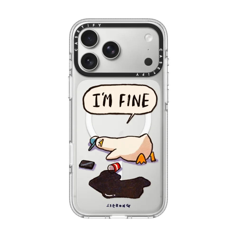 CASETiFY SSEBONG Duck Lying Flat Daily Series Magnetic Drop-proof