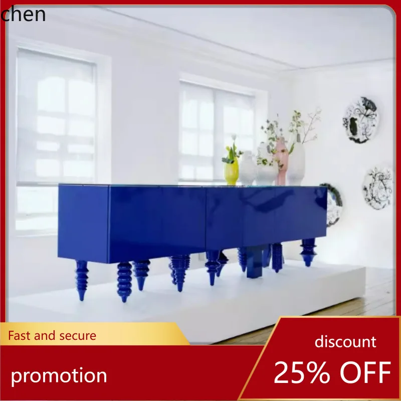 

HT Lacquer Sideboard Cabinet Modern Minimalist Wine Cabinet Bowl Cabinet Kitchen Tea Storage Rack Wall-Mounted Home Use