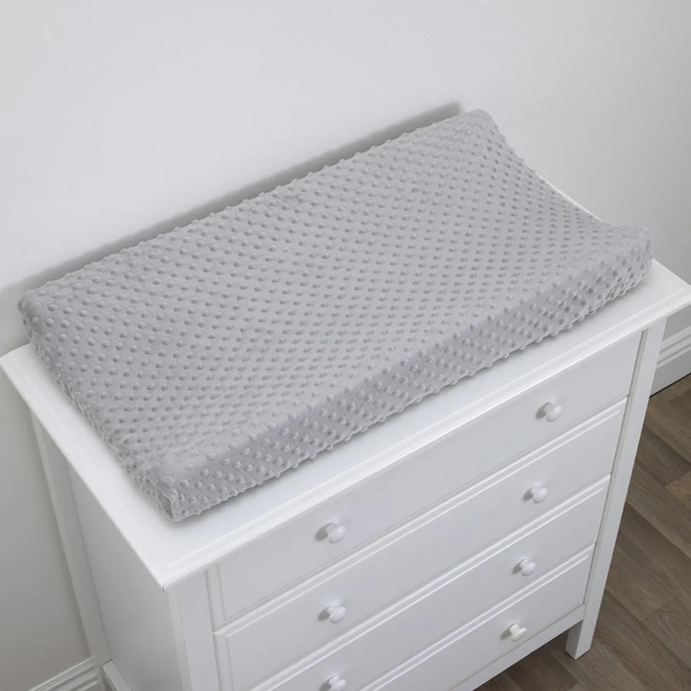2pcs Changing Pad Cover For Baby Infant Toddler Polyester Diaper Changing Table Protector Washable Reusable Nursery Bedding Set