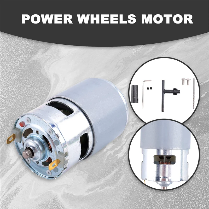 

AB08-775 Motor 10000Rpm DC 12V Lathe 775 Motor With Mini Hand Drill Chuck And Milling Machine Mounting Bracket