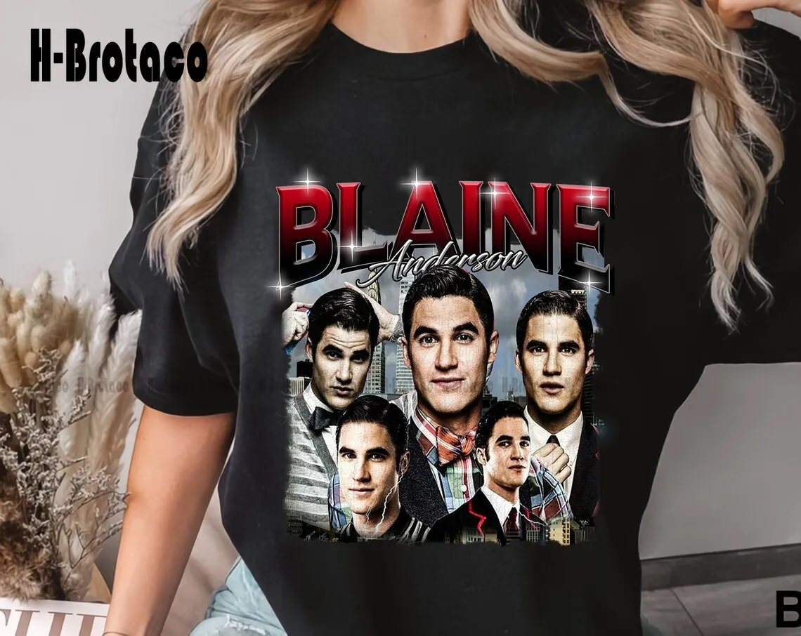 Retro Blaine Anderson Shirt Glee Shirt, Blaine Anderson T-Shirt, Blaine Anderson Merch Tee