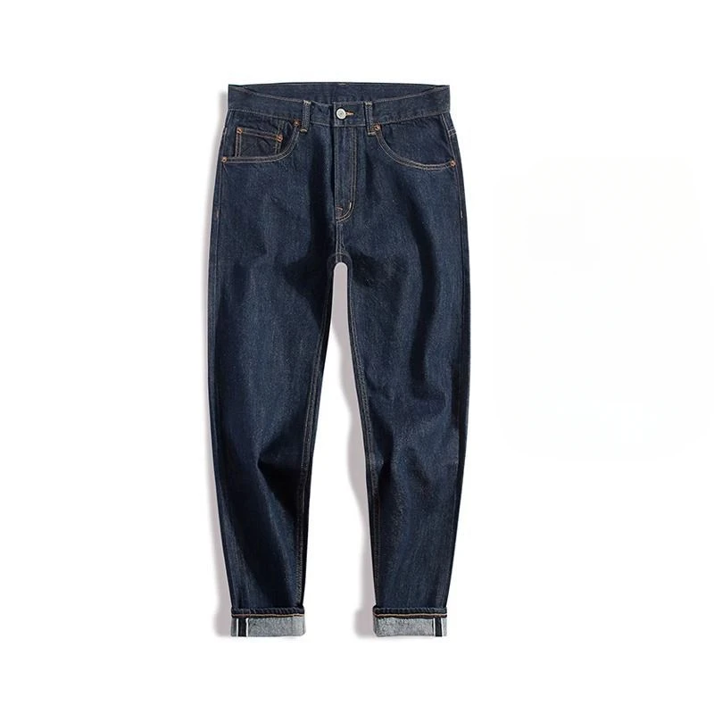 

High-end Slim Fit Men's Jeans Spring Autumn New Style Pencil Pants Casual Designer Clothes Jeans Luxury Men Fashion Trousers