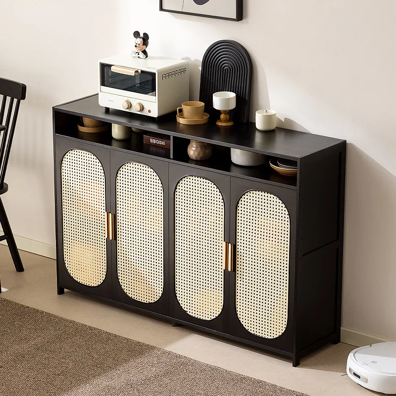 

Tea cabinet, locker, dining side cabinet, modern simple living room integrated side cabinet against the wall, box storage cabine
