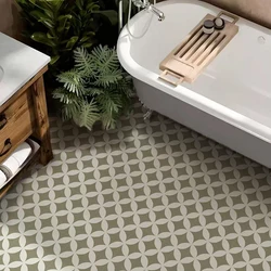 Peel and Stick Self-adhesive Vinyl Floor Tile Sticker PVC Waterproof Flooring for Kitchen, Bedroom, Living Room, Bathroom