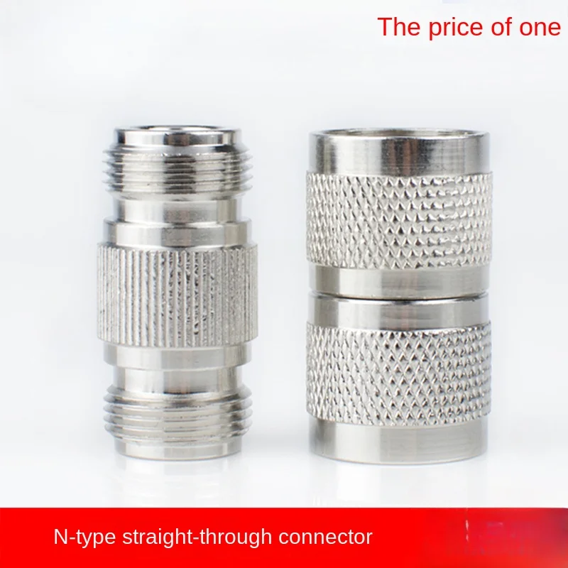 

N-head straight connector N-male to N-male N-JJ double male double male adapter 50-12 feeder