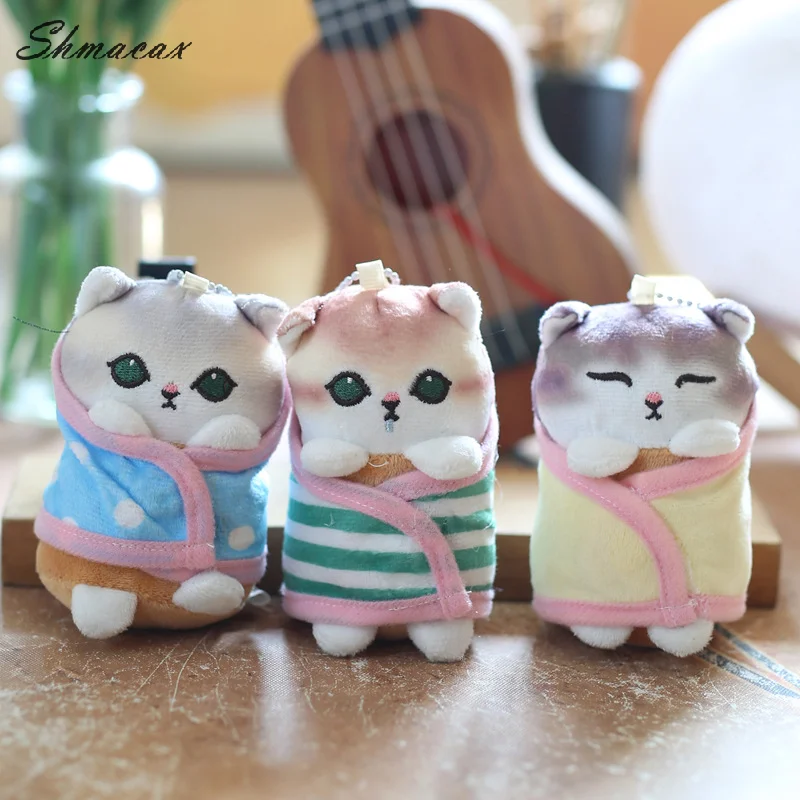 

Cartoon Cute Shark Cat Plush Doll Stuffed Toy Creative Backpack Keychain Pendant Bag Hanging Ornaments Funny Kids Ragdoll Gifts