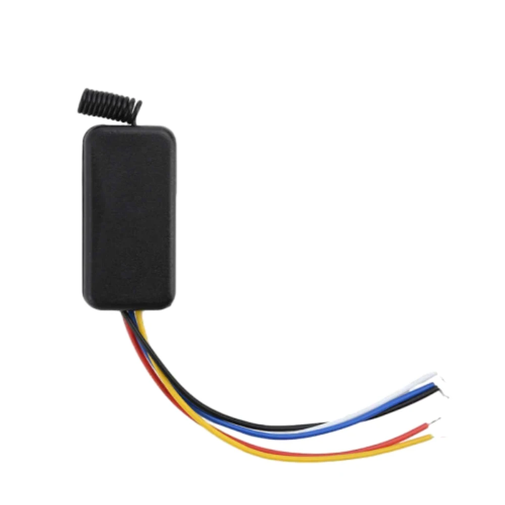 3 Modes ​Mini Relay Wireless Remote Control Switch DC3.7V-12V for LED Lamp 433Mhz Small Receiver with Box/White Transmitter