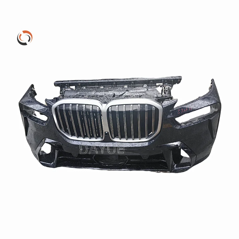 B-MW X7 G07 M Sport 2024 model with front bumper assembly with radiator and radiator fan bracket