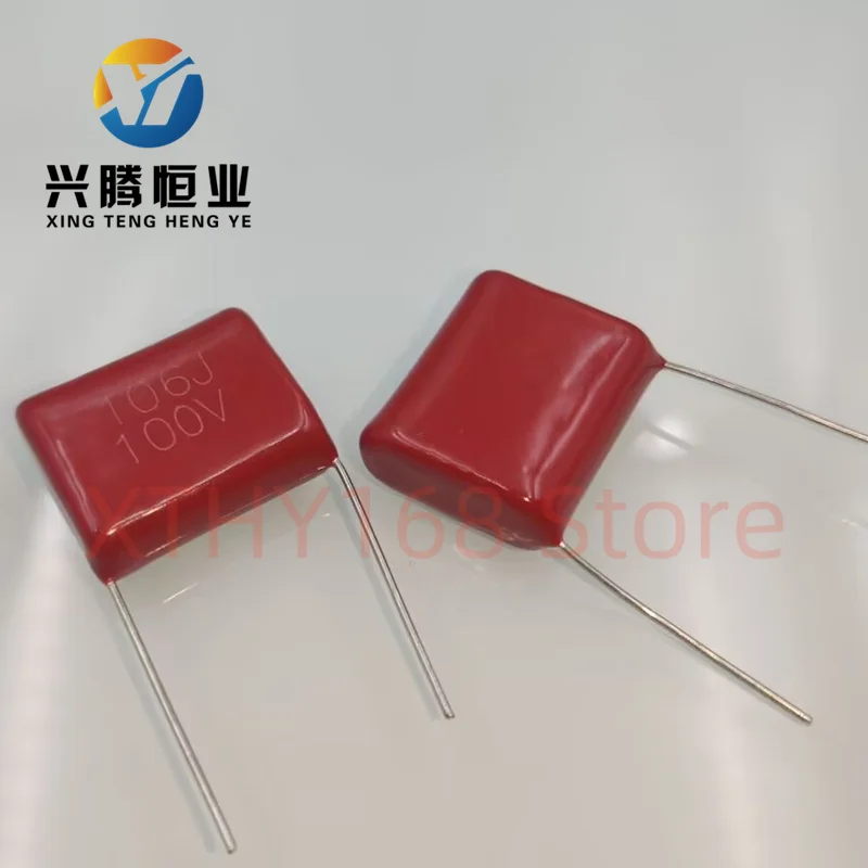 

5PCS 100V 106J 10UF Pitch 22mm 10000NF 100V 106 100V106J CBB Polypropylene film capacitor