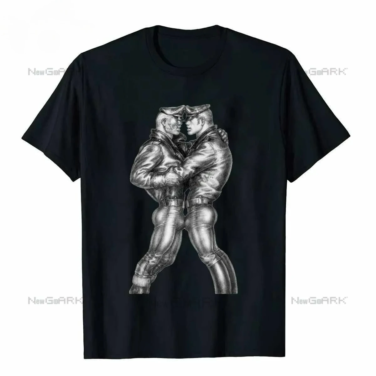 H LGBT GAY SCHWUL TOM OF FINLAND pride Cotton t shirt SAILOR MATROSE COPS KING Men Unisex tshirt