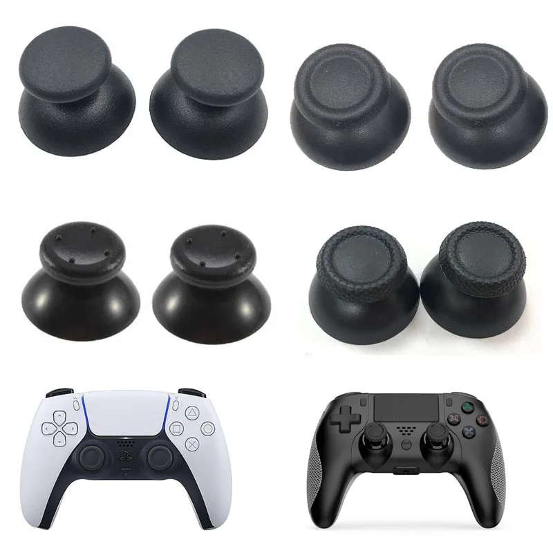 2Pcs Analog จอยสติ๊ก Thumb Stick Grip Cap สำหรับ Sony PlayStation 3/4 Dualsense 5 PS3 PS4 PS5 Xbox 360/one Controller Thumbsticks