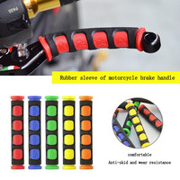 Universal Motorcycle Handlebar Brake Handle Soft Sleeve Anti-Slip Cover Bike Protective Clutch Lever Equipments Accessories