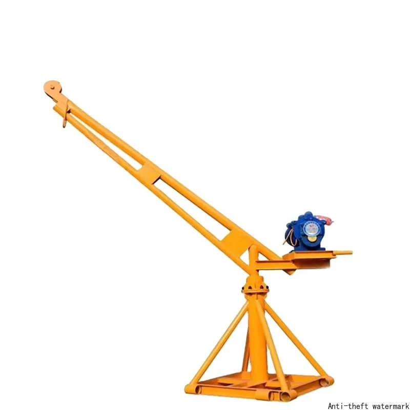 

Поворотный мини-кран на 360 градусов, мобильное оборудование для ресторанов, сертифицировано CE, грузоподъемность 300 кг, 500 кг, 800 кг, 27-200-1000 кг