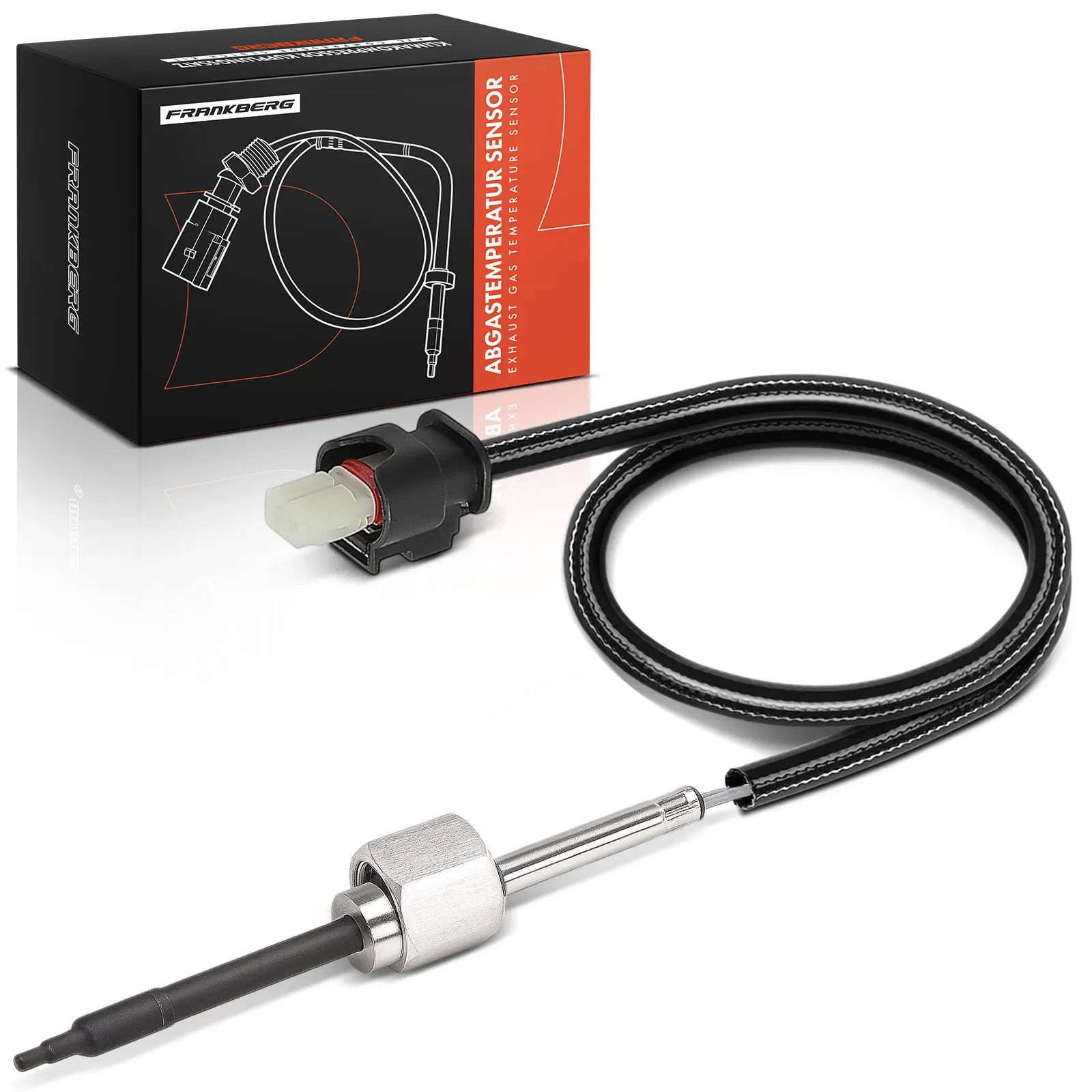 Frankberg 1x Abgastemperatursensor für Mercedes-Benz C-Klasse W204 S204 E-Klasse W212 B906 9053905 A0009053905 9053608 27320632