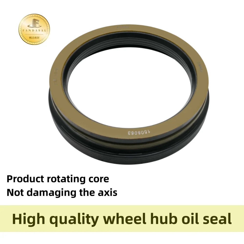 

rotating core NBR 121.082*160.223*36.068mm OME：CR/47692wheel hub shaft oil seal CR/42623 tractor mixer parts ISO: 9001 2008.