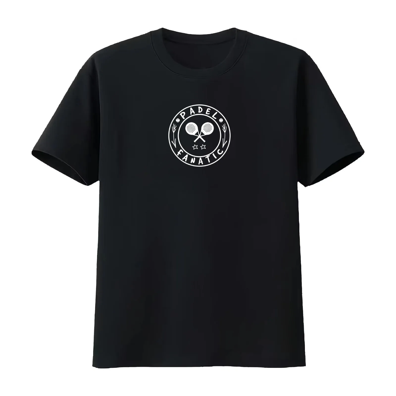Padel tennis Fanatic T-Shirt Summer Casual Cotton Tee Oversized Streetwear Tops Vintage Graphic Print Loose Fit Short Sleeve