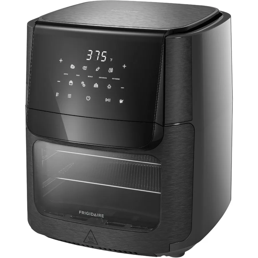 5in1 Air Fryer Combo Oven with Viewing Window Large 12.6 QT Capacity Digital Display 5 Cooking Modes 7 Recipe Presets Automatic