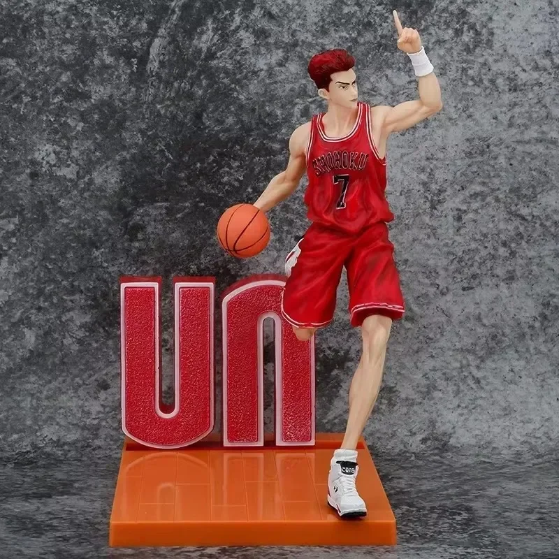 ในสต็อก SLAM DUNK รูป Kaede Rukawa Sakuragi Hanamichi Hisashi Mitsui 5pcs อะนิเมะรุ่นของเล่นคอลเลกชันเครื่องประดับของขวัญ