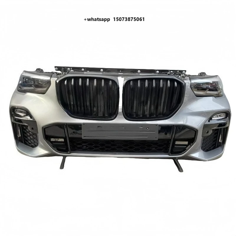 

Hot Selling X5 G05 Second-hand Car Bumper with Headlight and Radiator Assembly Surround, Front Bumper X5 Kit