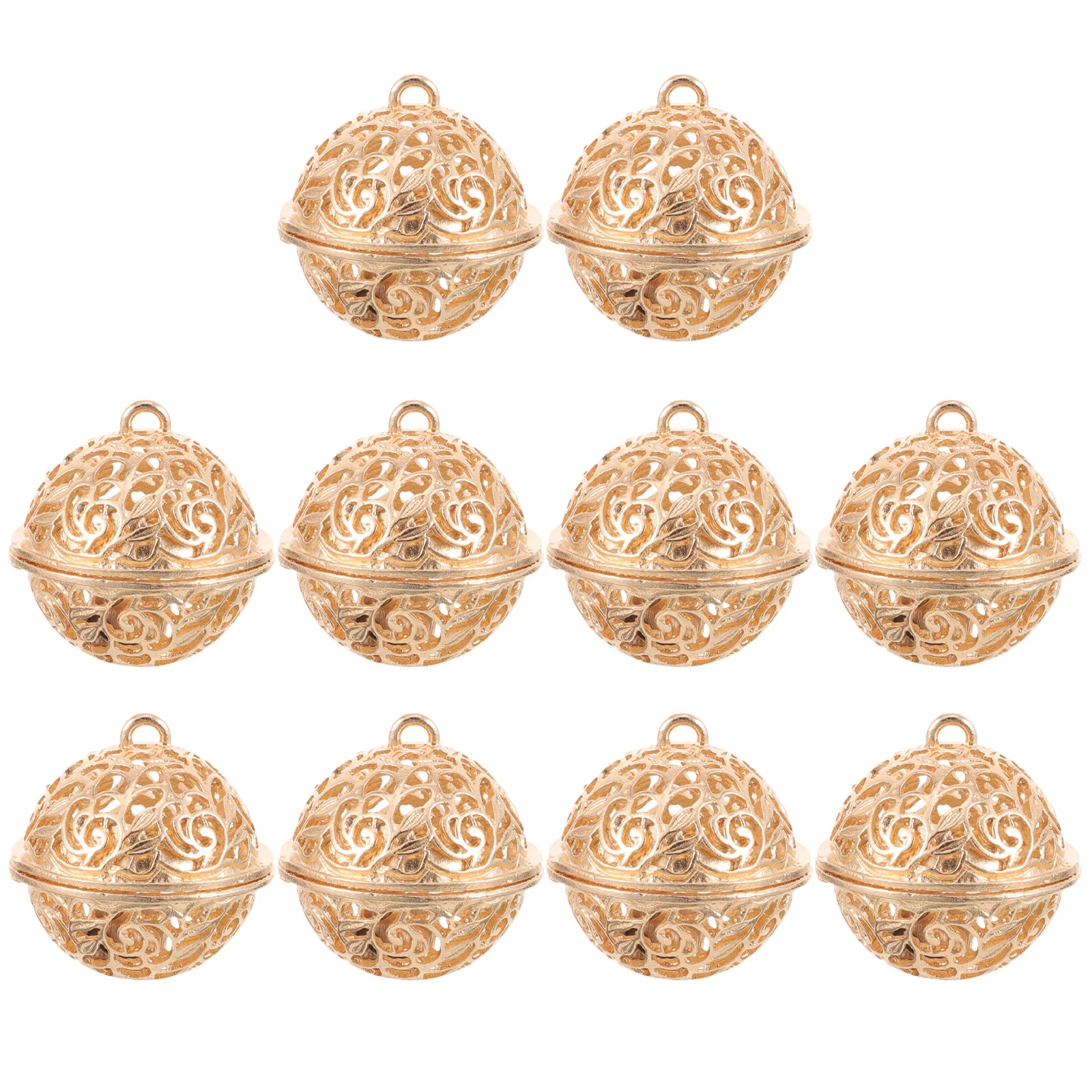 

10pcs Alarm Bell For Hiking Outdoor Safety Gear Loud Alert Clip Vintage Metal Bell Backpack Pet Camping Survival Accessories