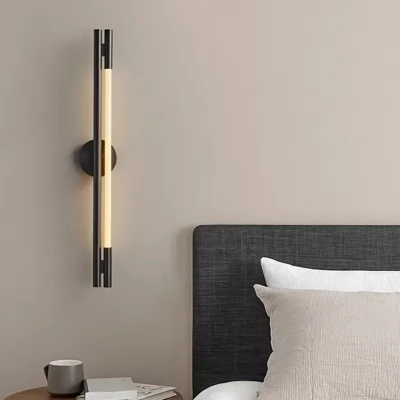 

Modern Strip Wall Lamp Minimalist Silicone Line Sconce Wall Light for Living Room Bedroom Dining Room Decor Atmosphere LED Lamps