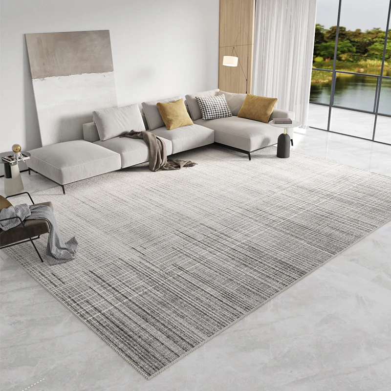 

VIKAMA Simple Style Living Room Sofa Rug - Large Area Fully Fitted Luxury Floor Mat For Bedside Rug - Home Decoration