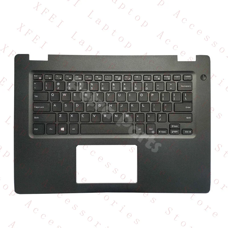 

C For Dell Latitude 3490 E3490 0MMC2D US Keyboard Palmrest Upper Case No Backlit