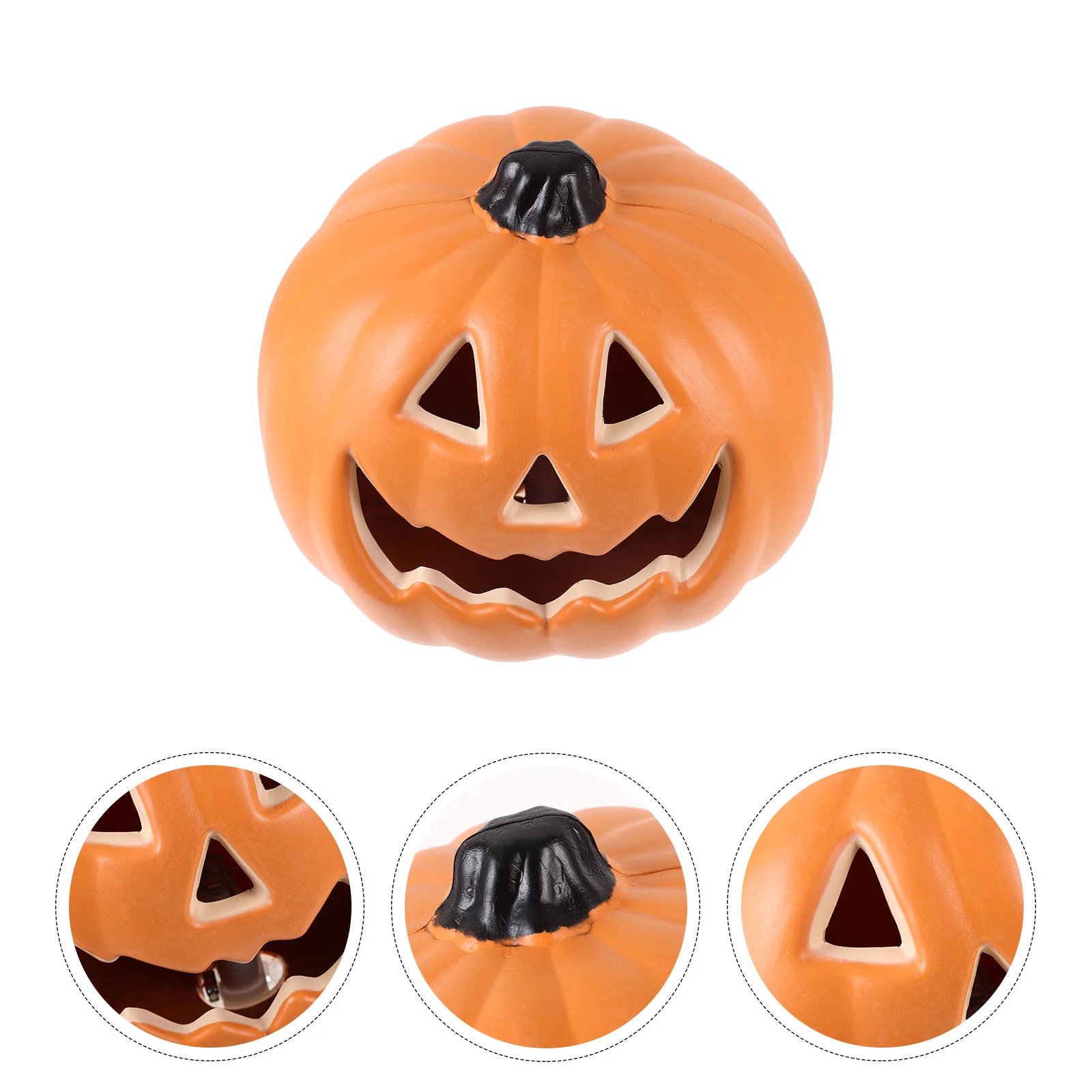 

Lanterns Halloween Jack-o-lantern LED Lamp Decorate Decorative Orange Night Light