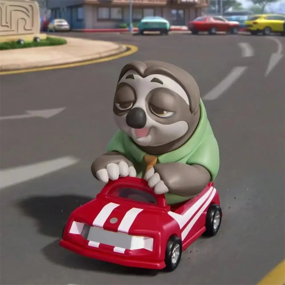 Zootopia جودي نيك أنيمي الشكل صندوق أعمى Miniso ديزني خربش رحلة ممتعة Kawaii دمية سطح المكتب ديكور لعبة هدية الكريسماس عشوائي 1 قطعة #5