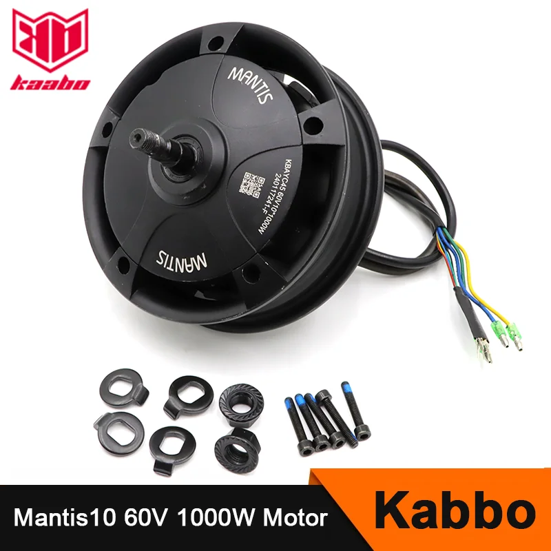 Original 60V 1000W Brushless Motor For Kaabo Mantis 10 60V 18.2Ah/24.5Ah Kaabo Mantis 10 Electric Scooter Front Rear Motor