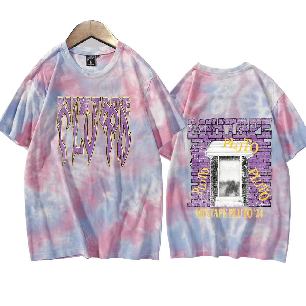 Future Mixtape Pluto Tie Dye Shirts Unisex Round Neck Short Sleeve T-shirt