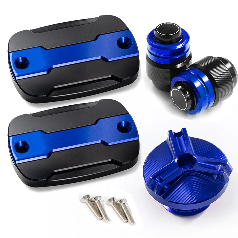 Tapa de depósito de líquido de frenos delantero y tapa de relleno, accesorios para Yamaha TMAX 530 500 560 TMax530 SX DX TECH MAX TMAX560 t-max