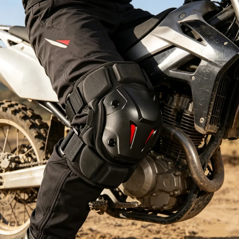 New a pair Motorcycle riding protective equipment Cross-country riding protective anti-fall knee pads