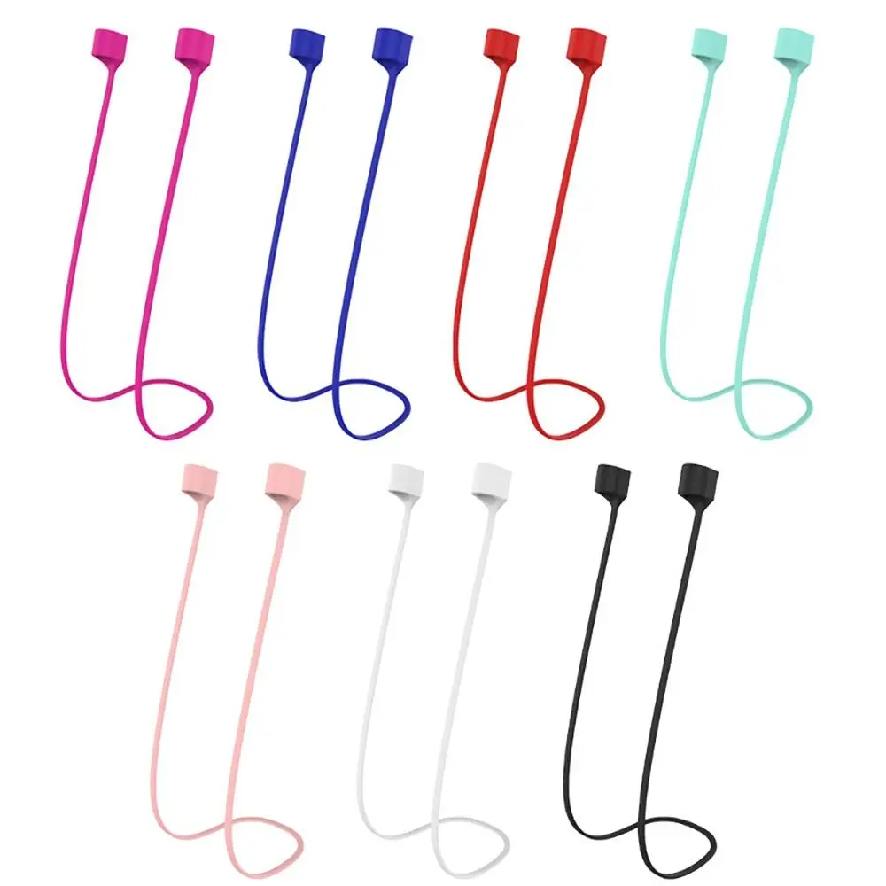 Accessories Anti-Skid Earbuds Anti Lost Strap Colorful Magnetic Earphone Rope Sports Lanyard for AirPods Wireless Earbuds