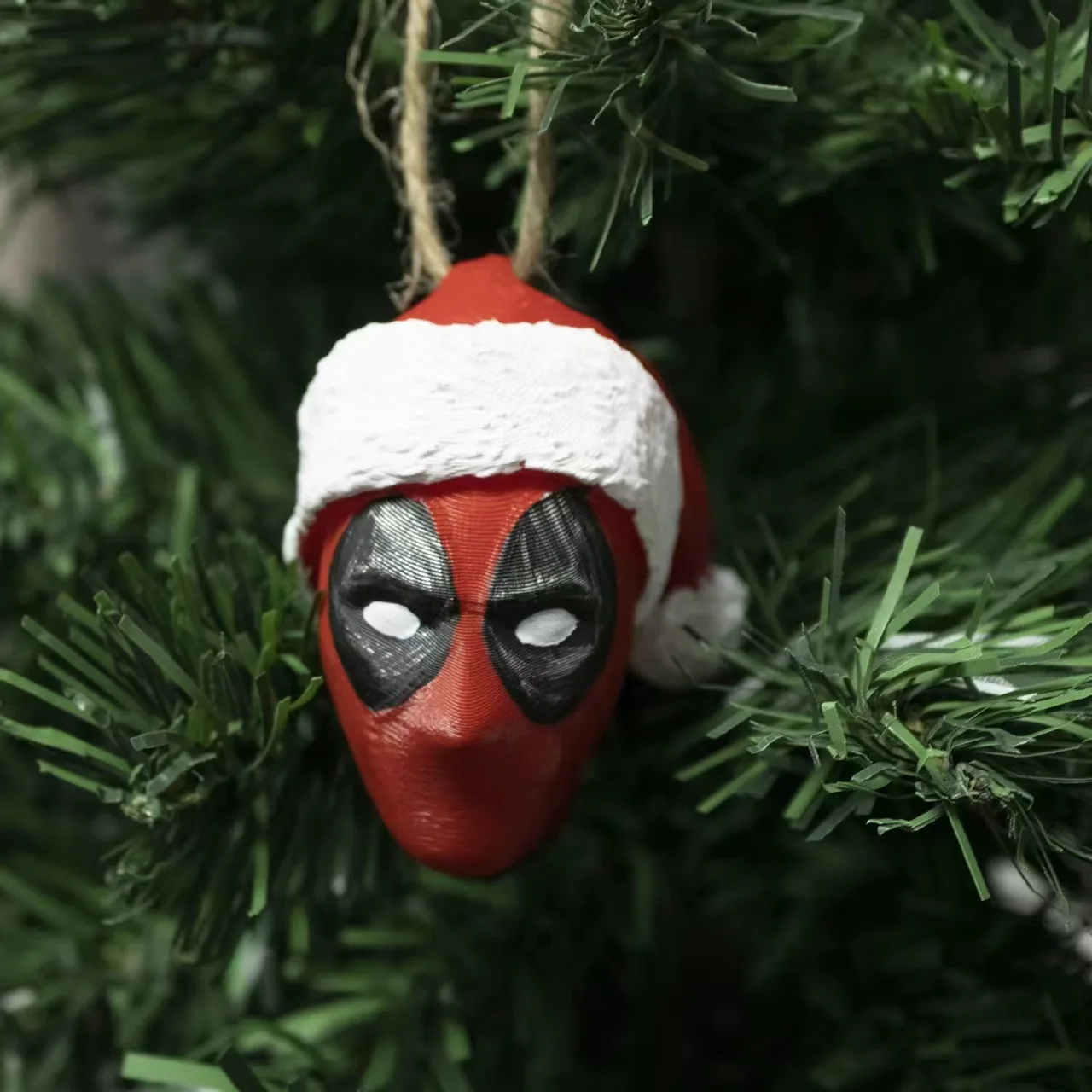 Deadpool Christmas Tree Decoration New Marvels Action Figures Pendant Car Hangings Xmas Ornaments Accessories Classic Toys Gift