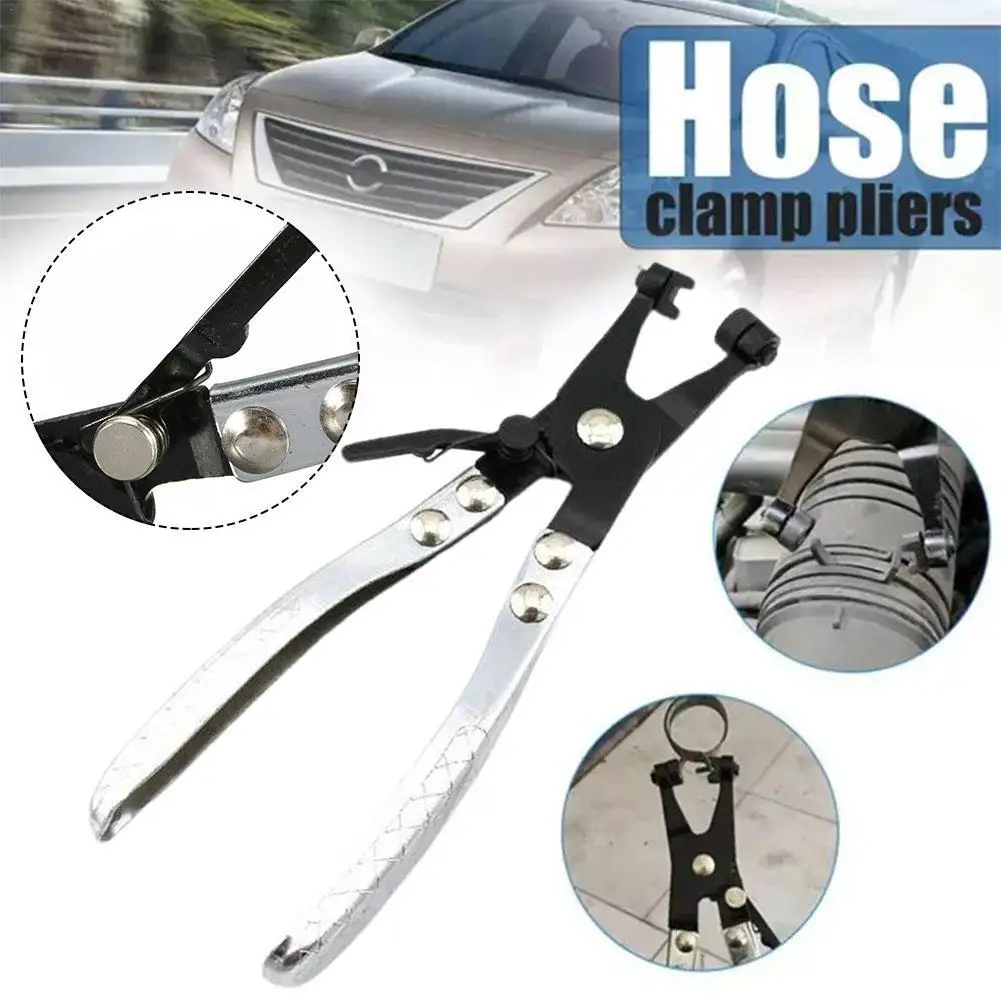 

Car Water Pipe Hose Clip Pliers Clamp Swivel Drive Jaw Locking Tool Removal And Installation Of Type Flat-Band Hose Clamps