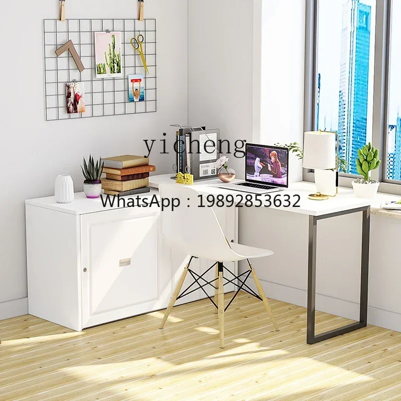 

X-12 Multifunctional modern computer desk bookcase combination invisible folding lunch break bed integrated