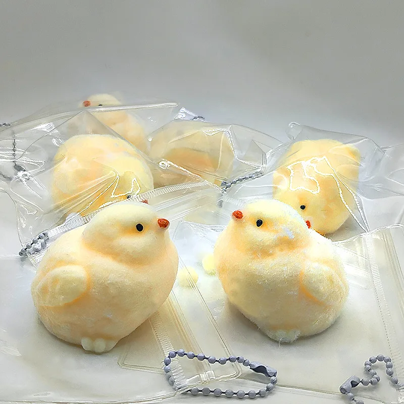 

Симпатичные плюшевые игрушки-фиджеты для нута, детские игрушки-фиджеты, игрушки для взрослых для декомпрессии, медленно восстанавливающие форму, мультяшная игрушка-курица