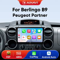 Ainavi Car Radio For Citroen Berlingo For Peugeot Partner 2008 - 2019 Wireless Carplay Android Auto Car Multimedia player 9inch