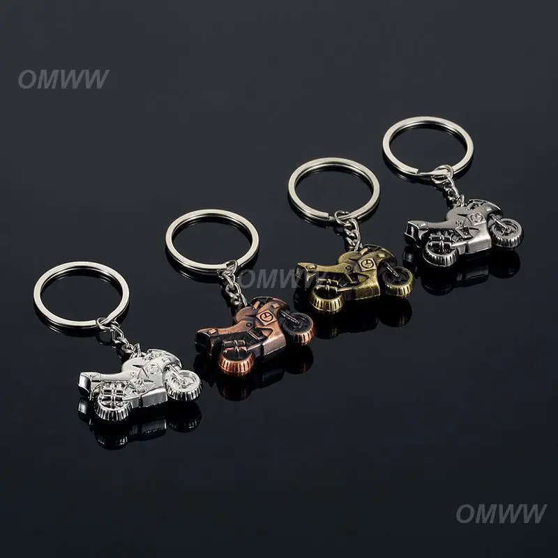 3d Craft Keychain Universal Zinc Alloy Motorcycle Pendant Key Chain Car Interior Accessories Car Key Holder Durable Keychain