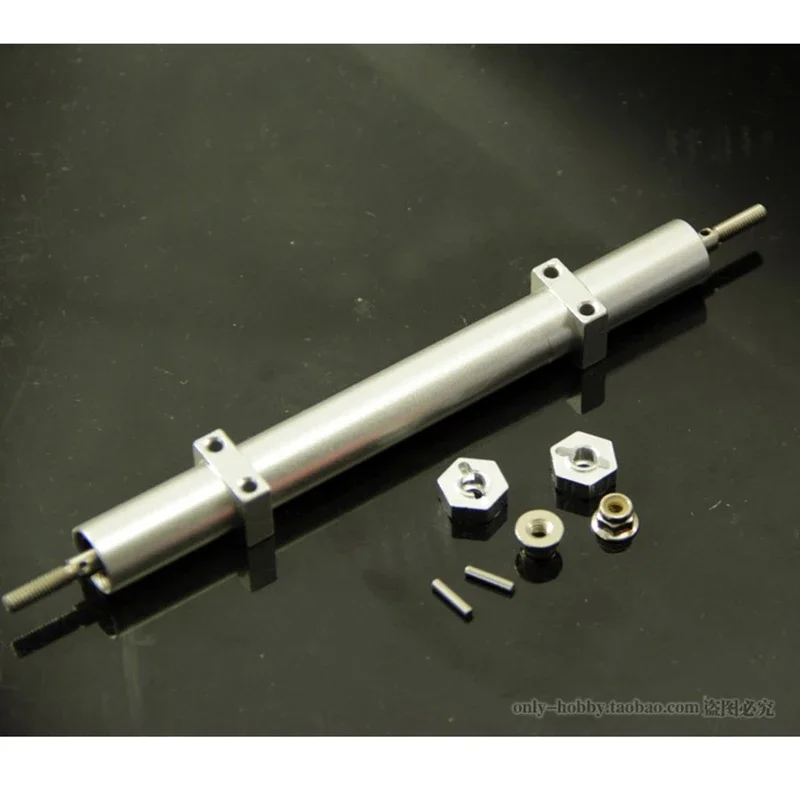 Metal Non-powered Rear Axle 120/140/160mm for 1/14 Tamiya RC Truck Trailer Scania 770S R620 Actros 3363 Volvo FH16 MAN LESU Part