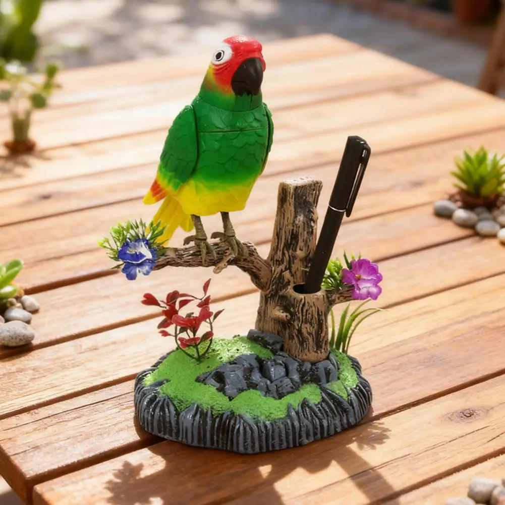 lectric Battery Toys Birds Operated Simulated Induction Sound Parrots Children Moving Toy Talking Control Pets Voice-Activated