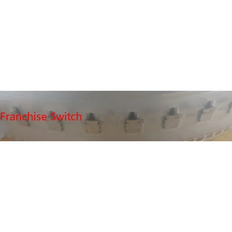 10PCS Reset The Retractable Turtle Style Patch Button Of  Detection Switch