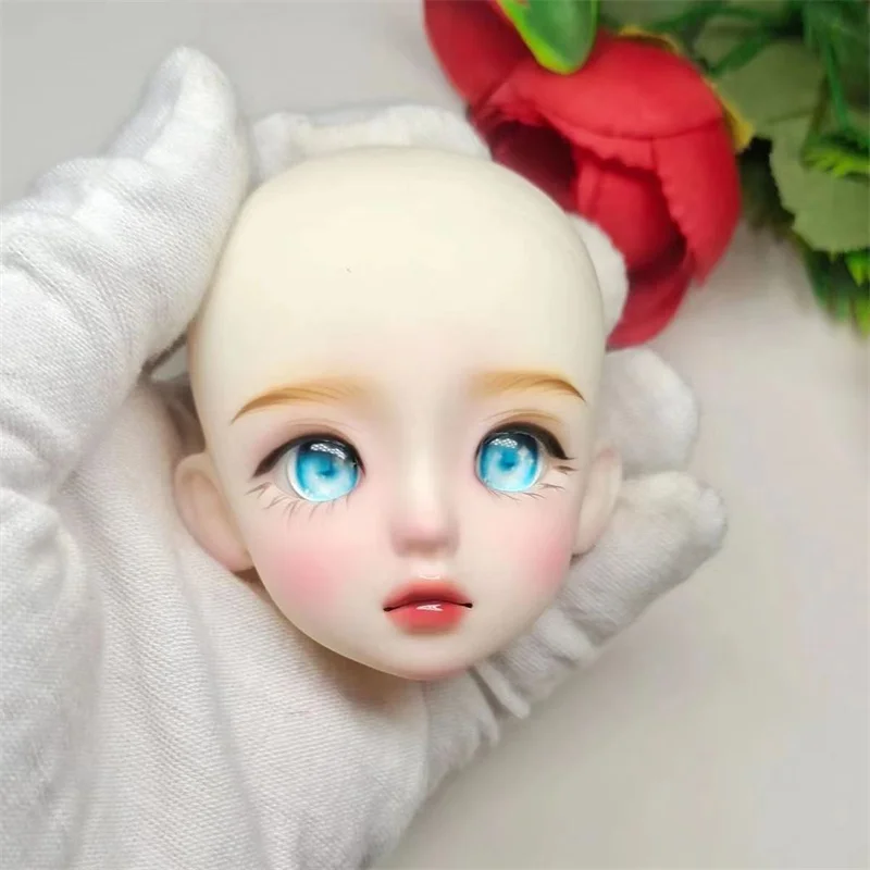 Brinquedo de maquiagem bonito da boneca para meninas, acessórios de vestir, pele branca, BJD, 1/6, 26cm, novo