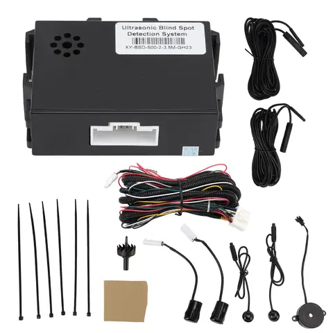 Car Blind Spot Monitoring System BSD Distance Assistant Lane Changing Warning Reversing Radar Driving Assistance Sensor