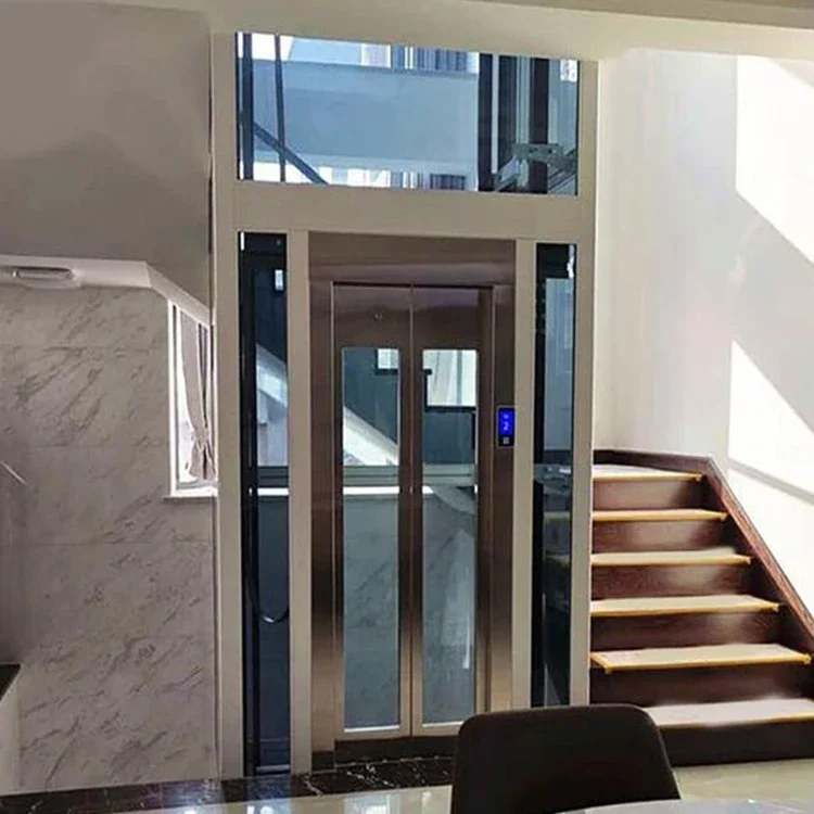 

Hospital Elevator 4 Floors 400kg Home Hi Tech Face Recognition Controller Elevator