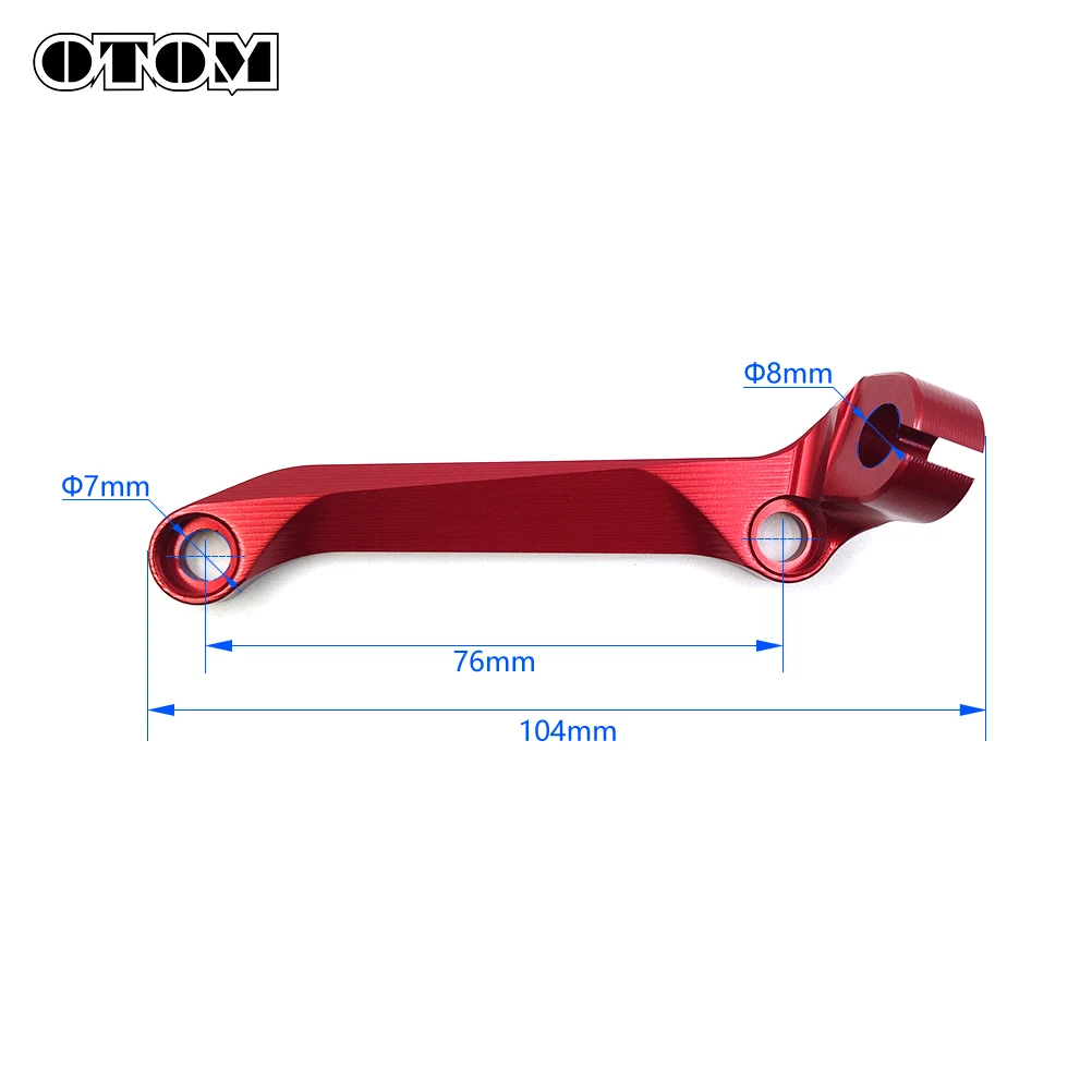 OTOM ZS194MQ Engine Motorcycle Clutch Cable Support PUSH ROD ASSY Bracket For ZONGSHEN NC450 BSE KAYO AVANTIS MOTOLAND ENDURO