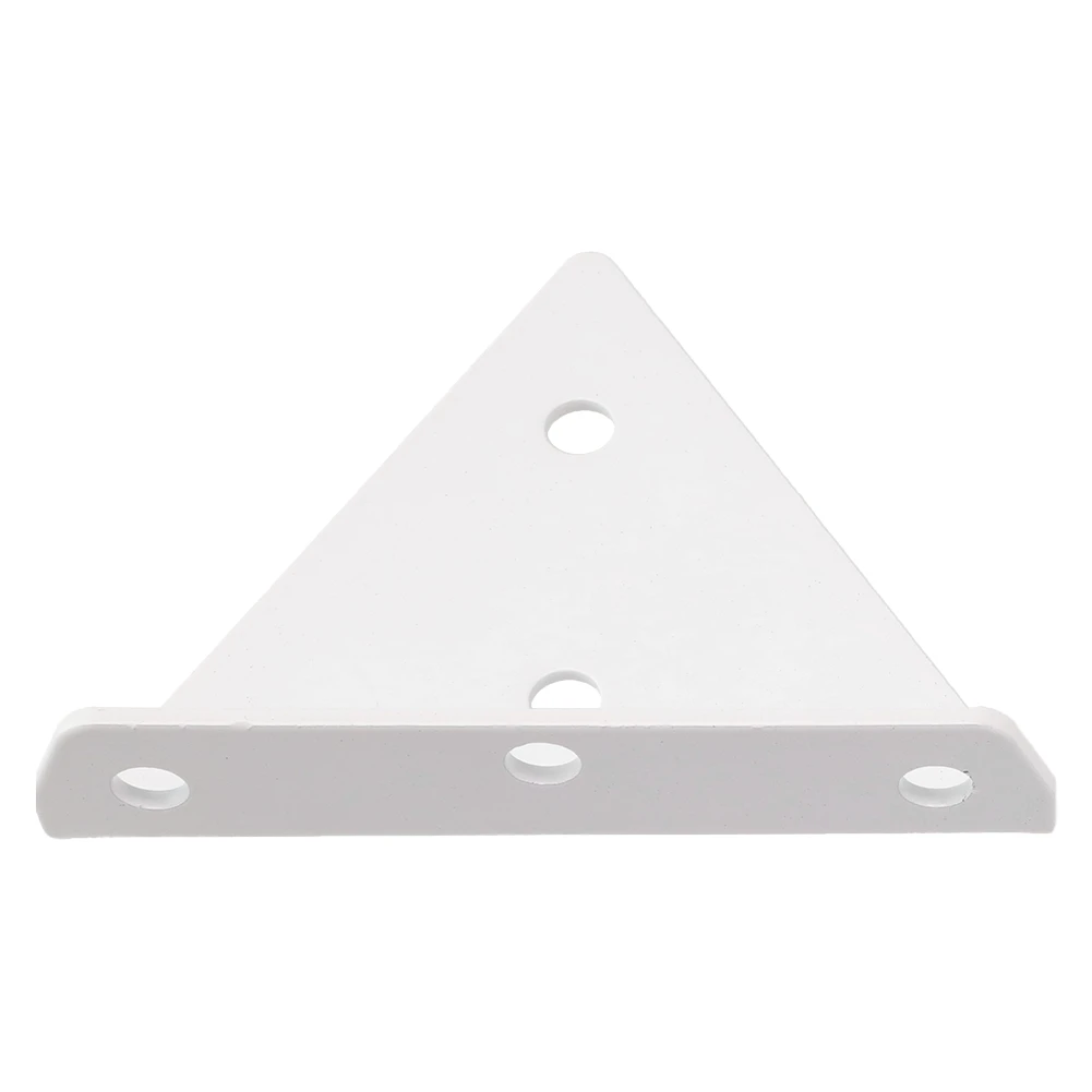 Triangle Shelf Triangle Bracket None Wall Mounted White 1pcs Black Furniture Heavy Duty Invisible Support Brackets